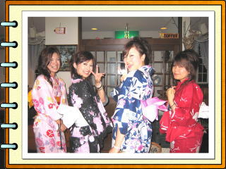 美人浴衣4人組
